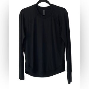 Athleta Sweatshirt Black Size Small